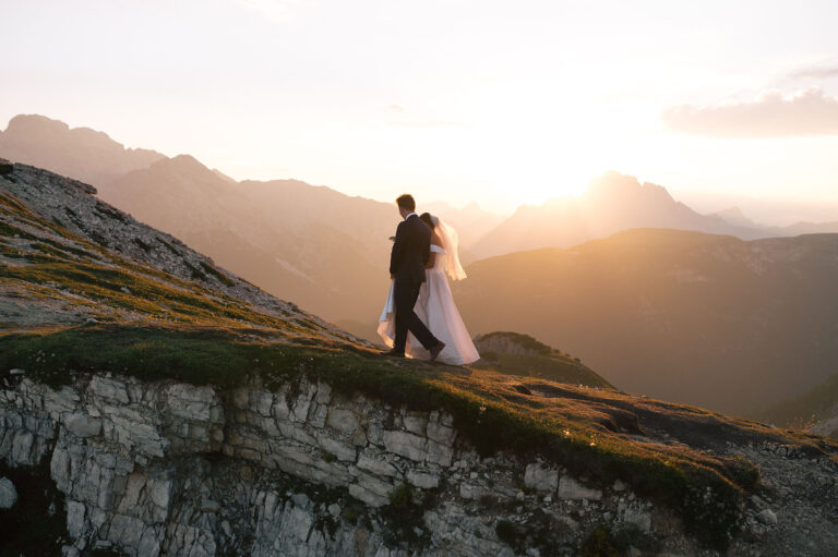 Elopement in den Cortina bei den Dreizinnen – Minnie & Keylan