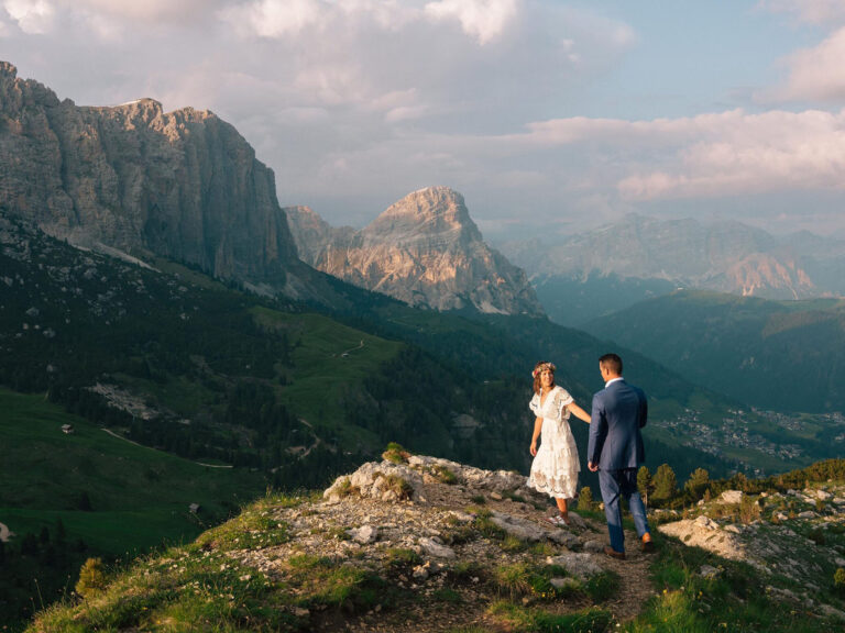 Elopement in Gröden – Lisa & George